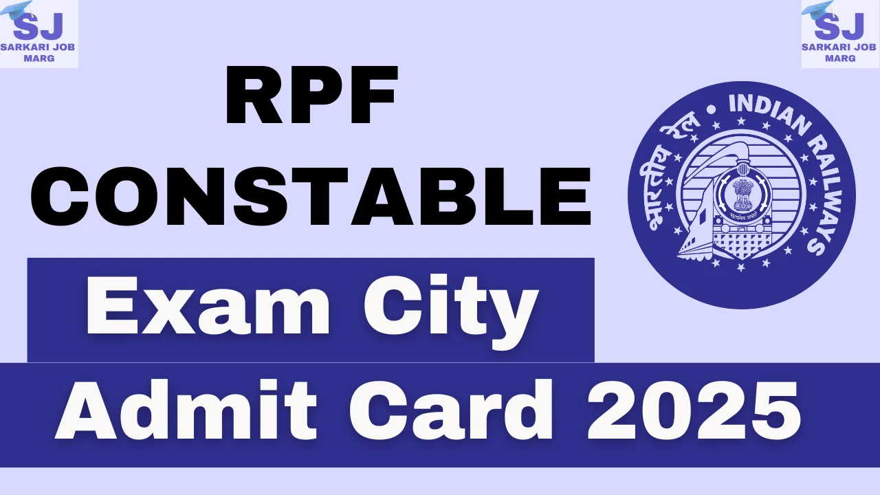 rpf constable admit card 2025