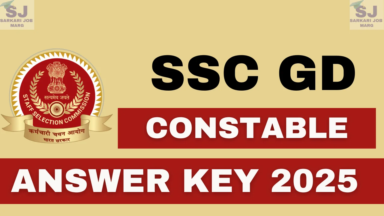 SSC GD Answer Key 2025