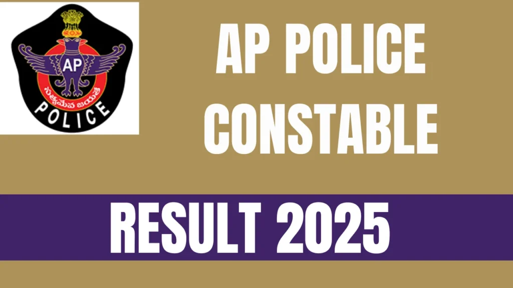 AP Police Constable Result 2025