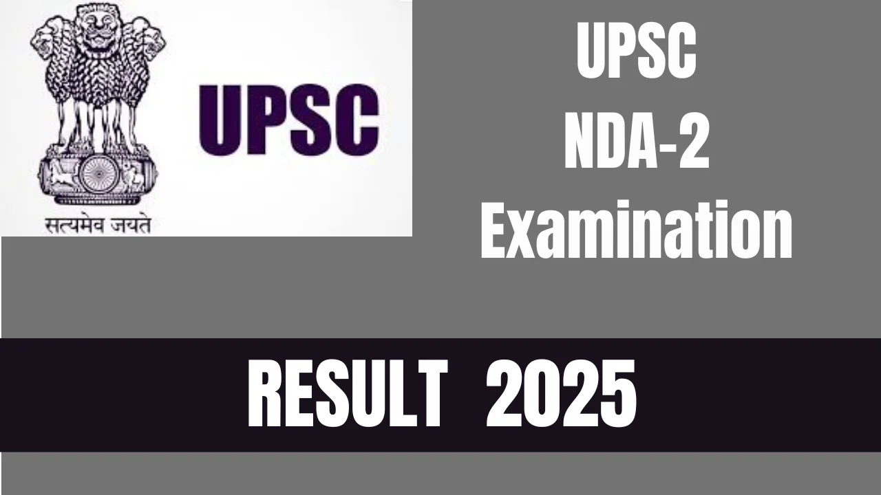 UPSC NDA 2 Result 2025