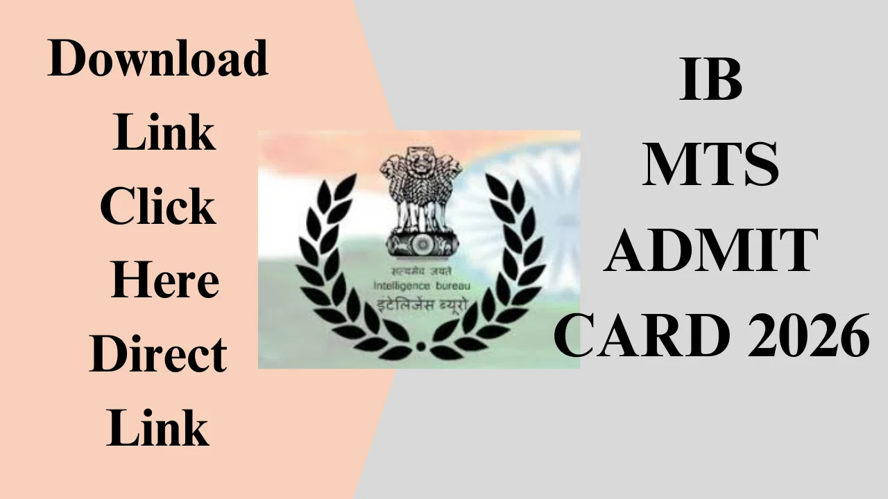 IB MTS Admit Card 2025