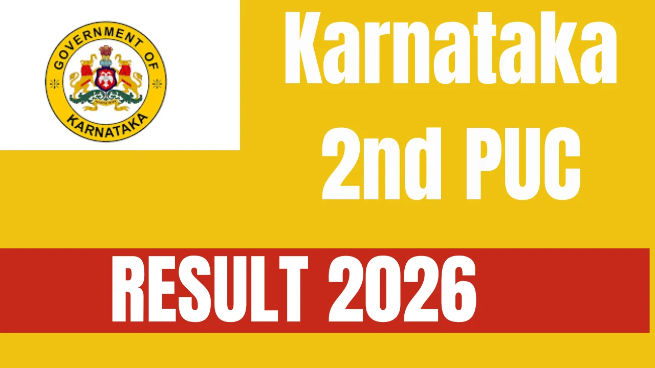 Karnataka 2nd PUC Result 2026
