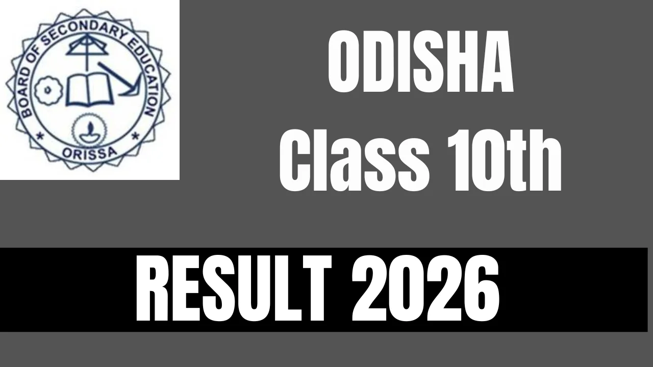 Odisha 10th Result 2026