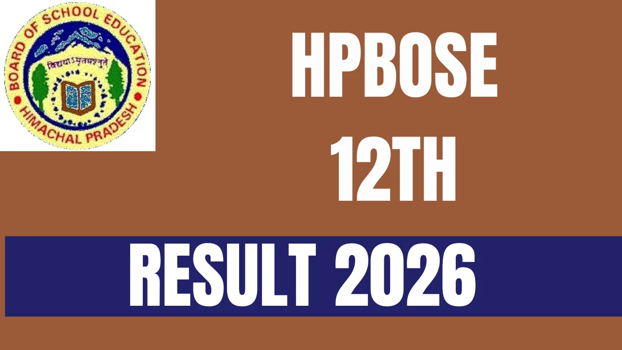 HPBOSE 12TH Result 2026