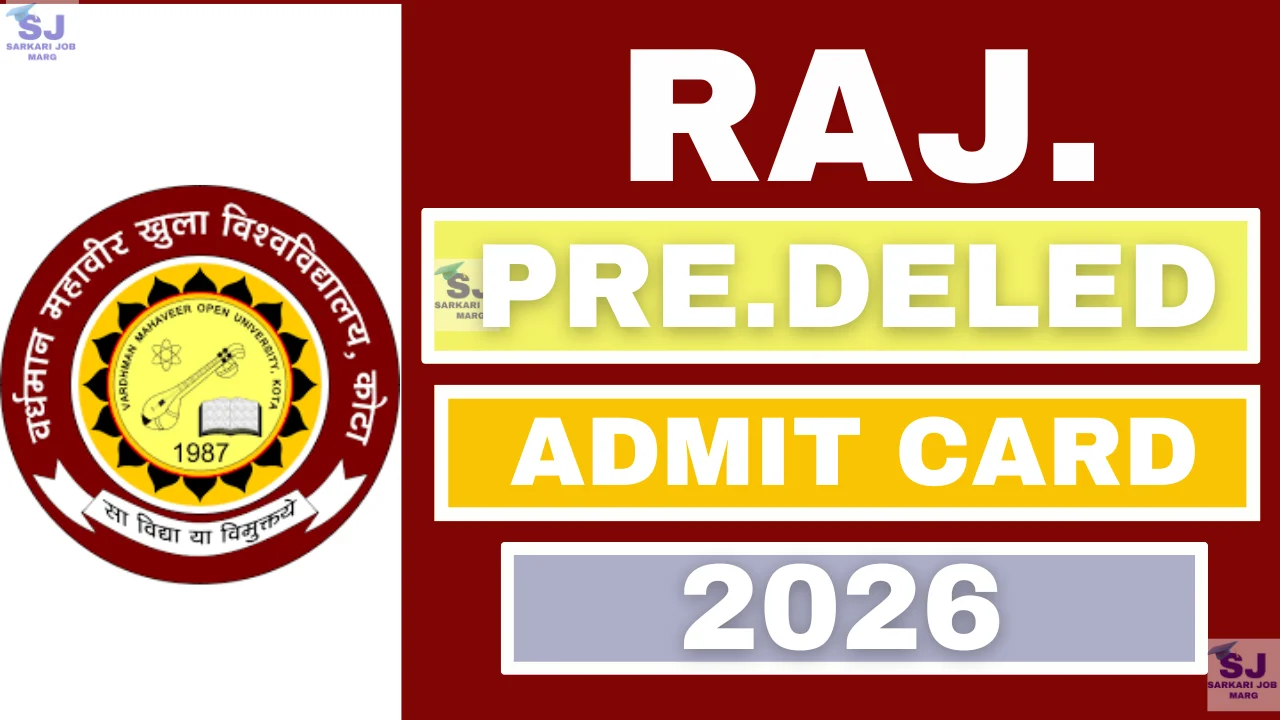 Rajasthan BSTC Admit Card 2026