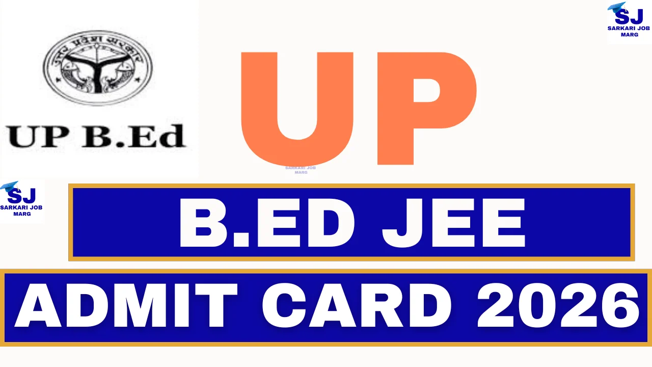 UP Bed Admit Card 2026