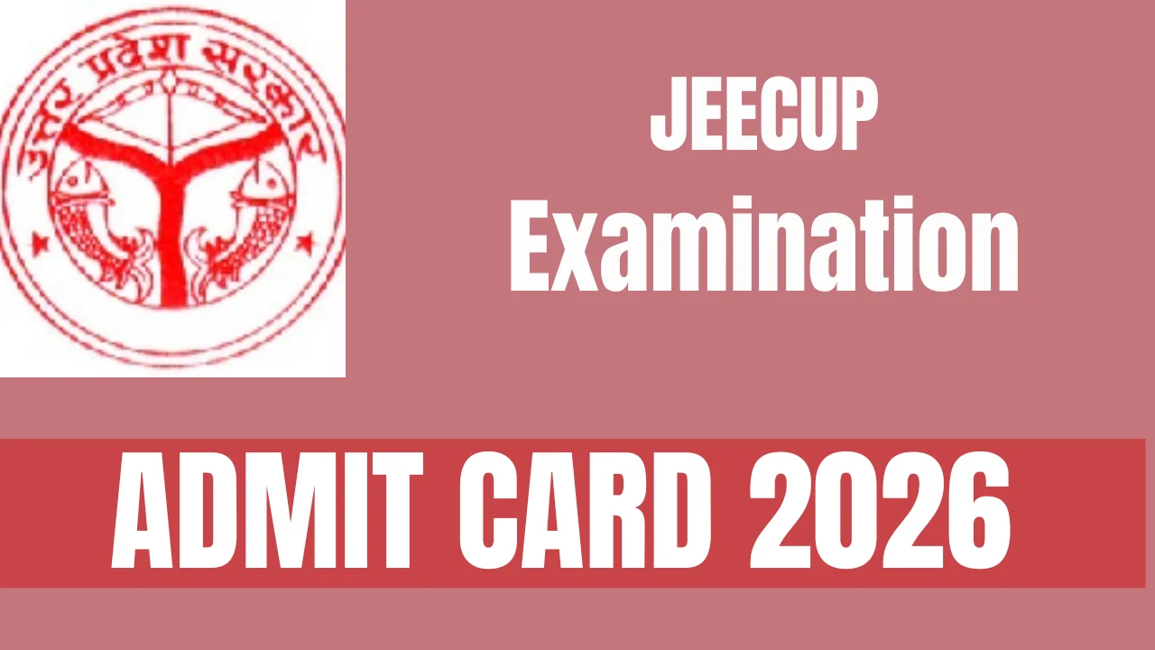 JEECUP Admit Card 2026