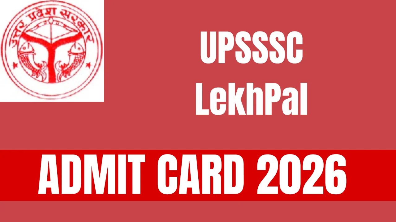 UPSSSC Lekhpal Admit Card 2026